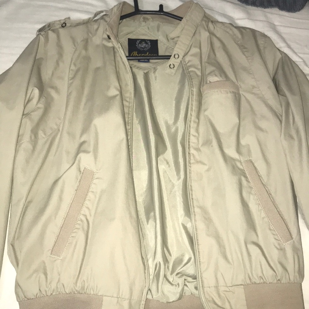 Aberdeen Tan Zip Jacket